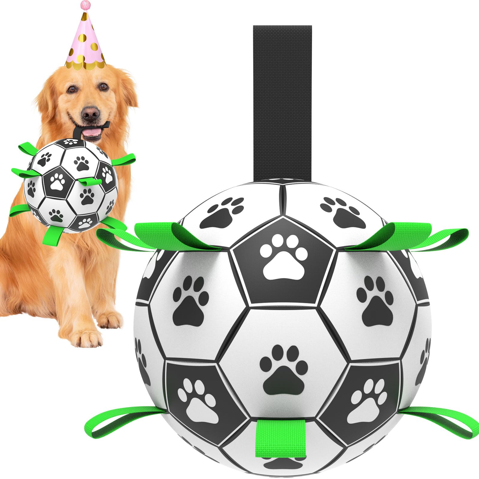 Amasiver Dog Soccer Ball