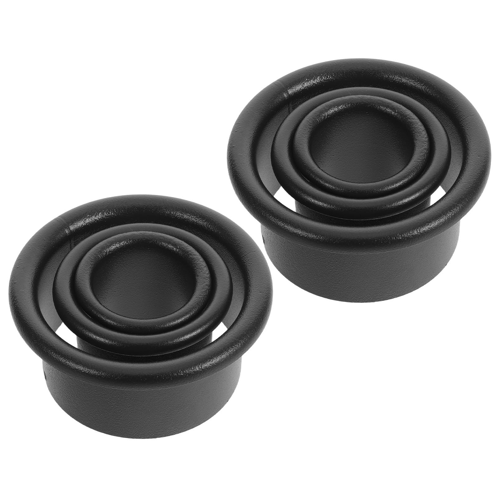 VILLCASE 6 Piezas Soporte y Inoxidable Negro de o Secador de Acero Pelo para Alta Eficiencia de Organización Fiabilidad para Estación de Barbero Mesa