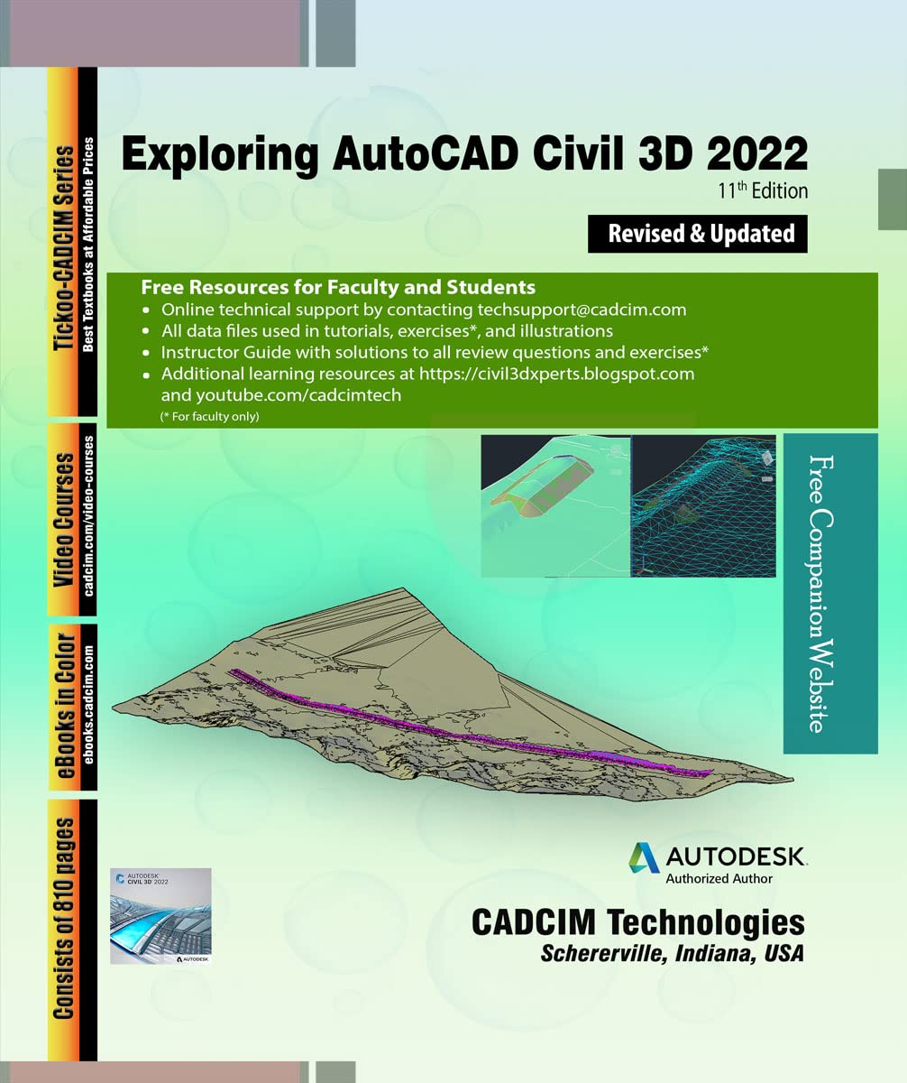 Solutions AutoCAD Civil 3D 2022 : Réussir vos calculs de terrassement et tracés routiers