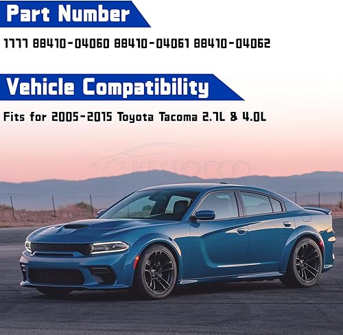 Miniatura 2 de Kessocco Kit de embrague del compresor de CA 1777 Kit de embrague de compresor de aire acondicionado compatible con Toyota Tacoma 2.7L y 4.0L