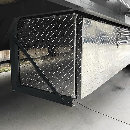 Miniatura 7 de Kit de soportes de montaje de caja de herramientas para camión, soportes de montaje de acero formado soldado con tornillos, espaciadores y manguitos