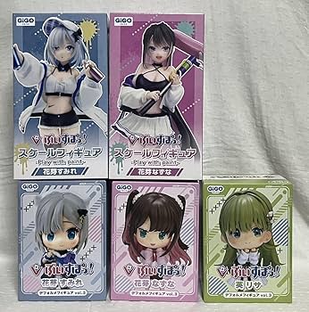 GIGO限定　ぶいすぽっ!　4点セット　フィギュア 34930-985-