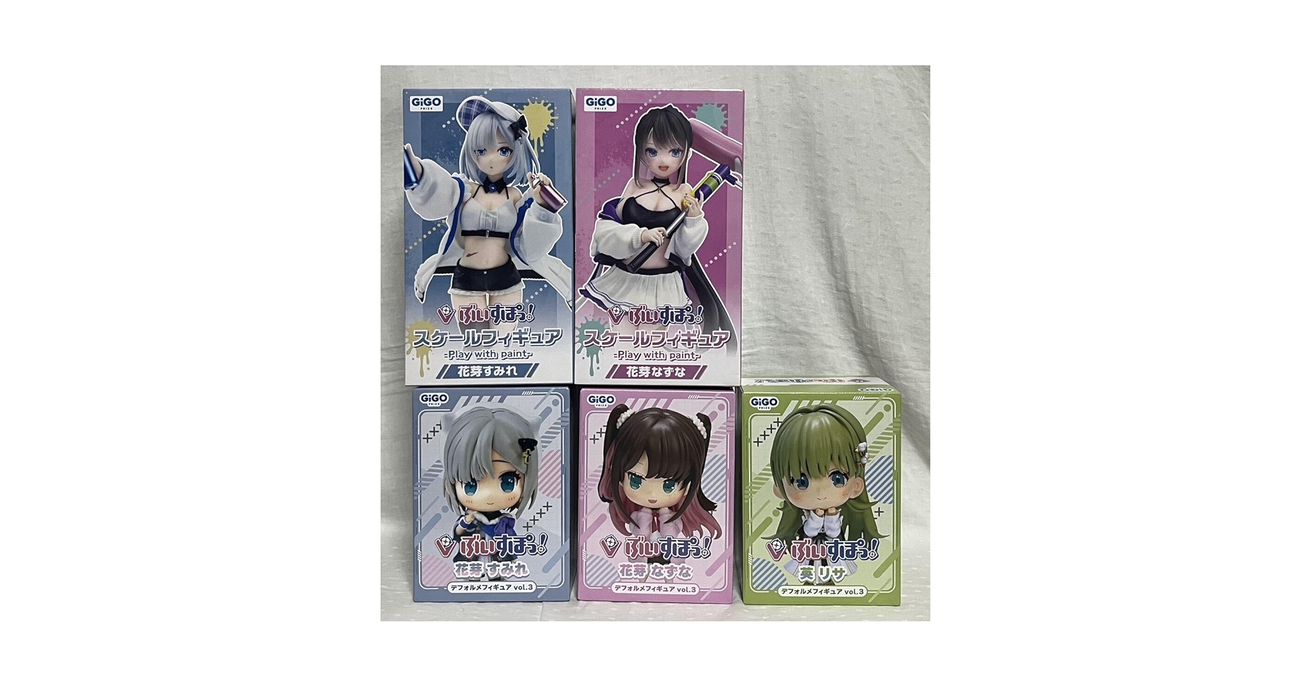 Amazon | 5点セットGIGO限定ぶいすぽっ！スケール フィギュア