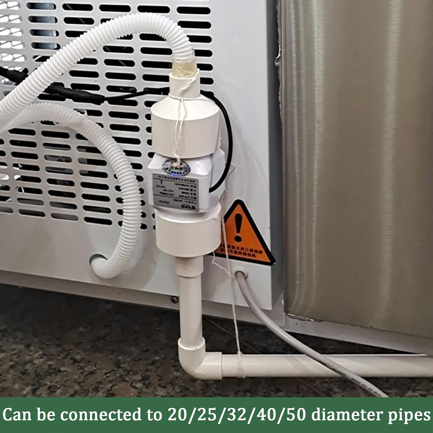 2” 50mm Inline Variable Vent Duct Fan with 20mm PVC Duct 92 CFM 18W Air Diffuser Blower 12V Electronic Booster Fan for Grow Tents Hydroponics Home Use (50mm/20mm, Adjustable Speed)