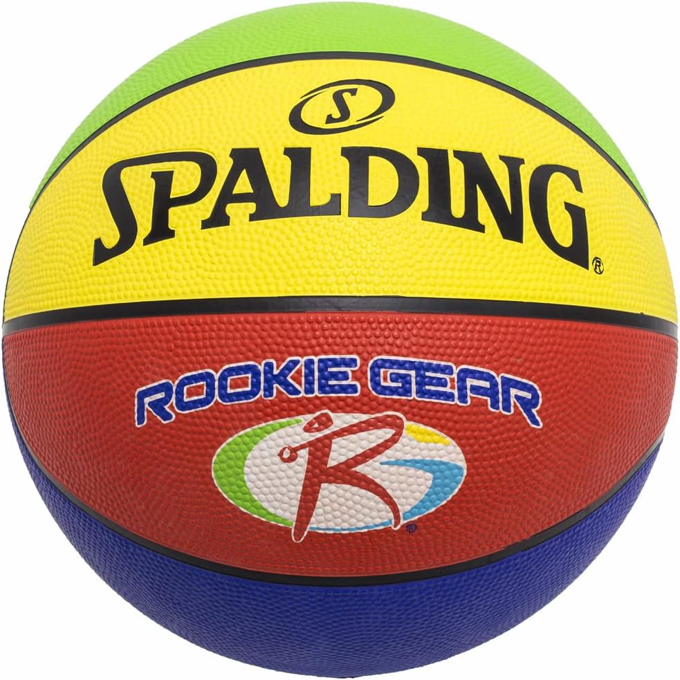 Spalding Red, Black Adult Basketball, Size 6, 28.5 inches, 1 Pack
