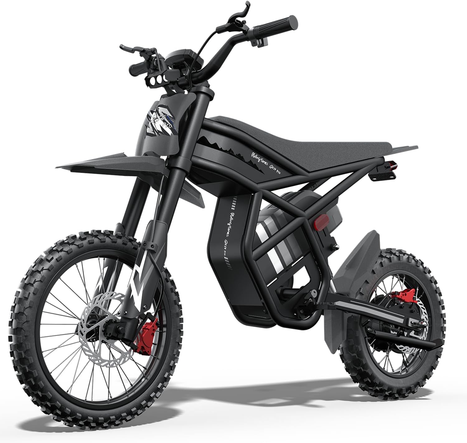 GT73/GT73Pro/GT54Pro Electric Dirt Bike for Adults 2500w/3000w Electric Bike with 48/60V 25/36AH Removable Battery 37/40/50MPH Speed 85+Mile Range