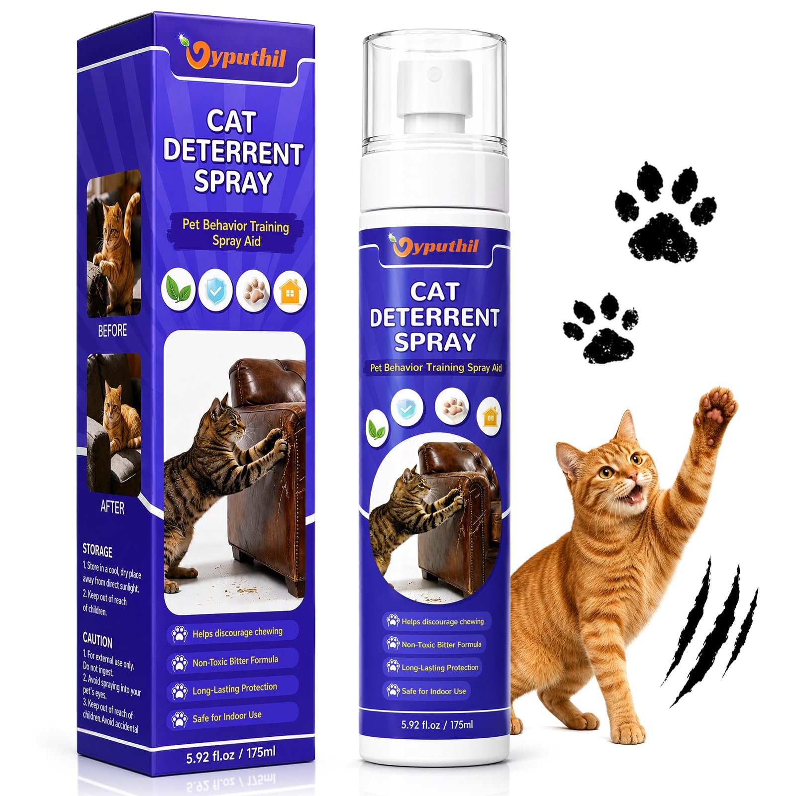 Vyputhil Cat Deterrent Spray for Furniture