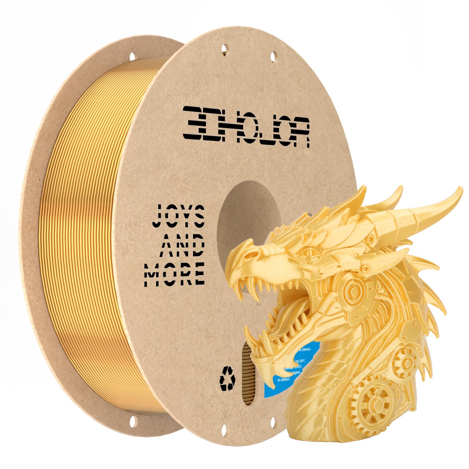 3DHoJor Silk PLA Filament 1.75mm