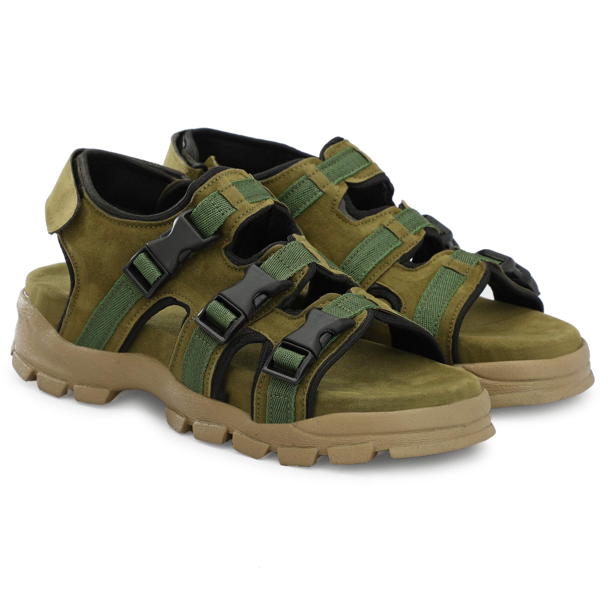 Corstyle Men Exclusive Fancy Outdoor Suede Synthetic Leather Sports Sandals (B08GX91GS1) Amazon Price History, Amazon Price Tracker