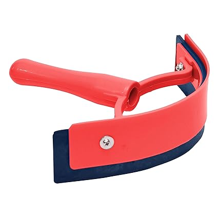 HARRIS Happy Horse Thick Rubber Sweat Scraper (Red)