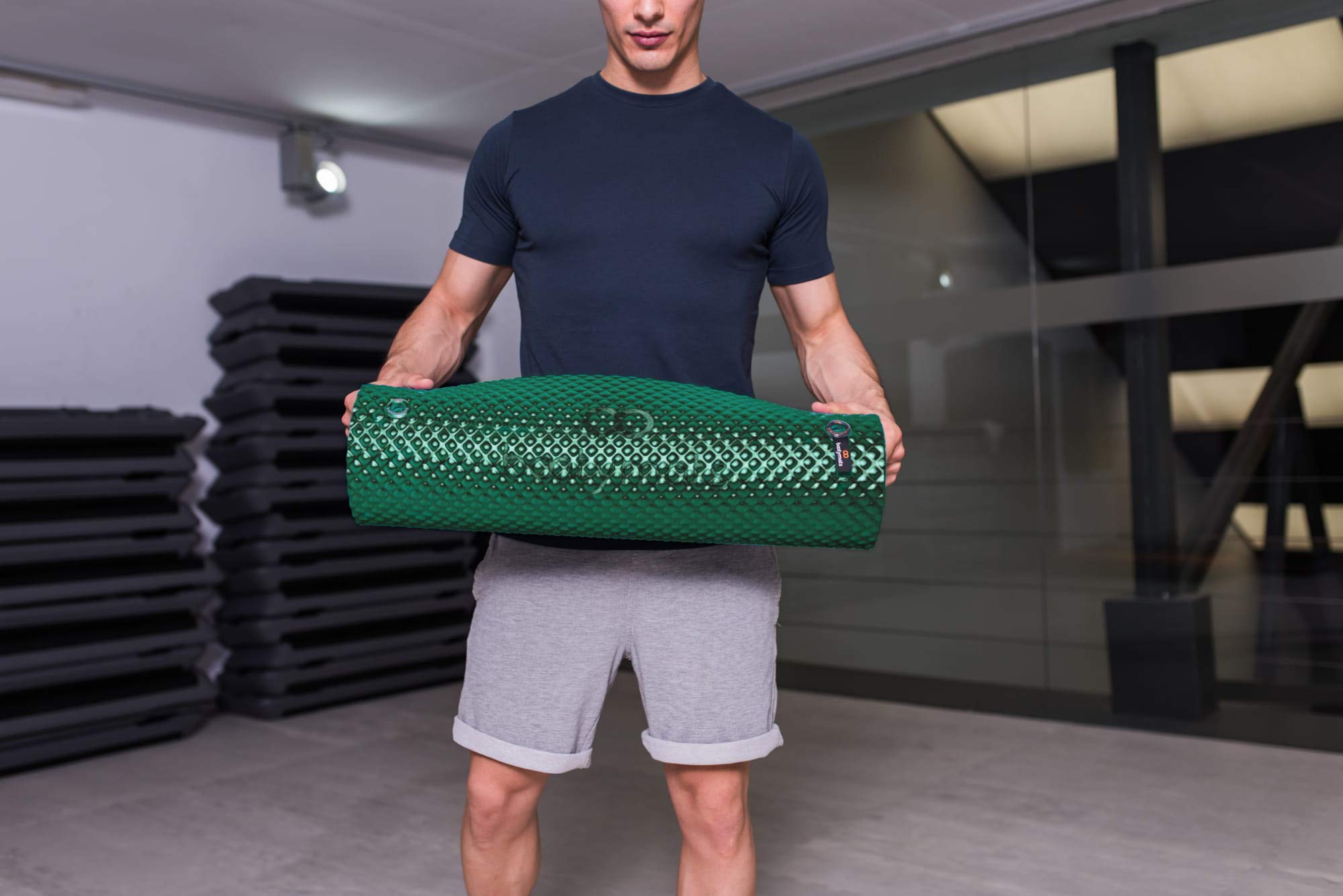 Pro - Colchoneta Fitness Butt Workout Extra Acolchada. Máximo Confort y Comodidad: Fitness, Pilates, Suelo pélvico, Estiramientos. Medidas: 160 x 60 cm. Grosor: 19 mm