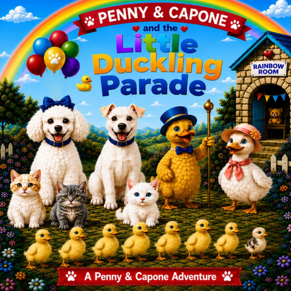 Penny & Capone and the Little Duckling Parade: A Heartwarming Story About Friendship, Teamwork, Kindness and Little Duckling Adventures. (Penny & Capone Signature Adventures)