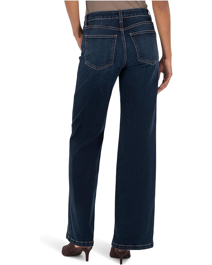 KUT from the Kloth Petite Jean High Rise Wide Leg Clean Hem - #3 of 4