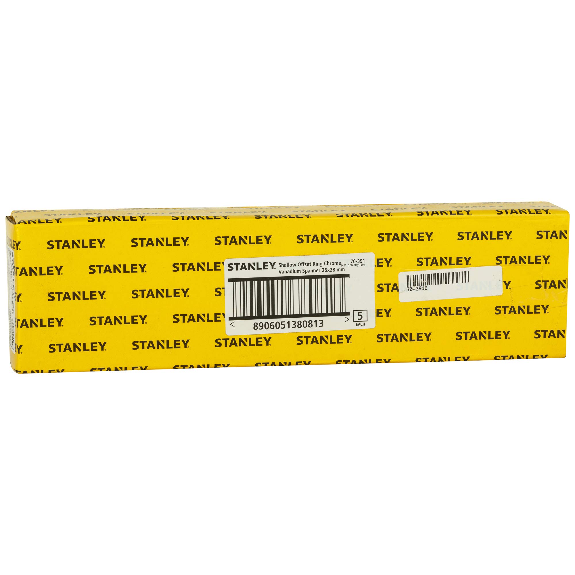 STANLEY 70-391E Offset Ring End Spanners-Matte Finish-25x28mm 4