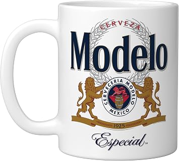 Modelo Especial Can Label Ceramic Mug, White
