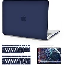 Anban for MacBook Pro 13 inch Case M2 M1 2025 2024 2023-2016, Navy Blue