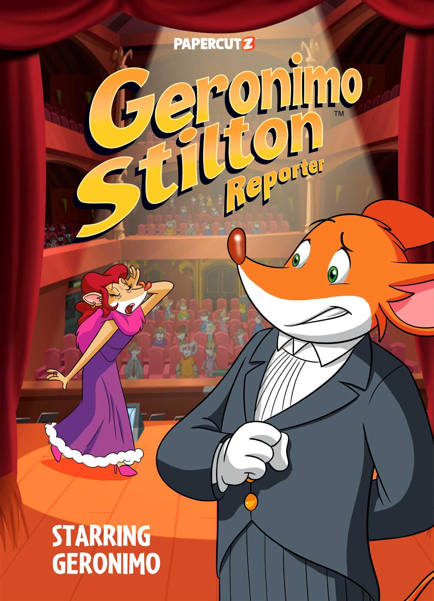 Geronimo Stilton Reporter Vol. 20: STARRING GERONIMO: Volume 20 (Geronimo Stilton Reporter Graphic Novels)