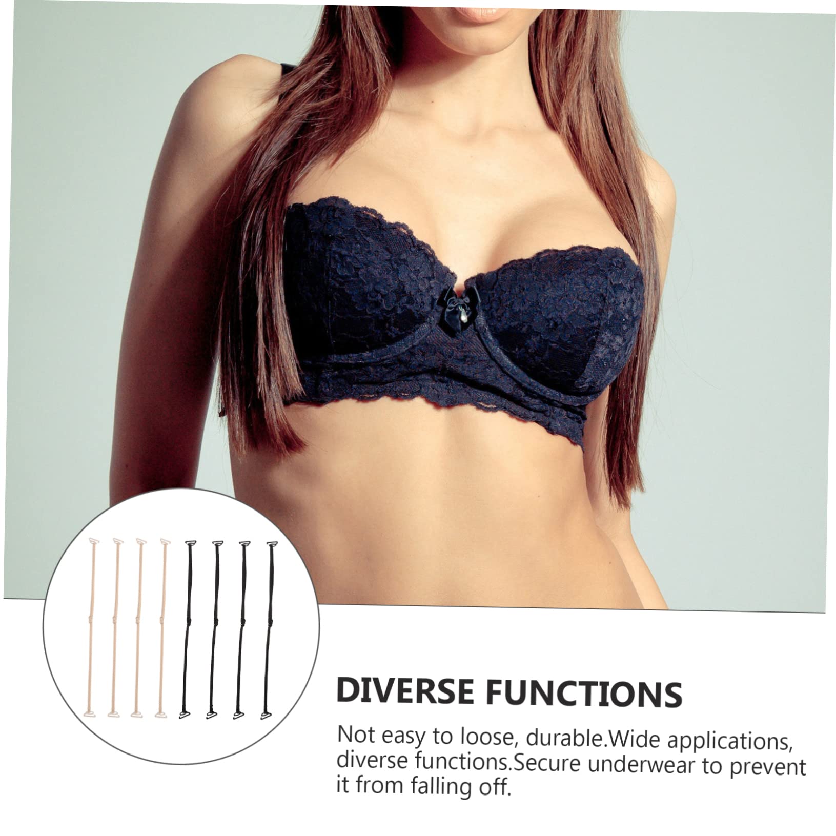 LIFKOME 32piezas Correas De Sujetador Ajustables Para Mujer Extensores Antideslizantes Aleatorios Para y Accesorios De Moda