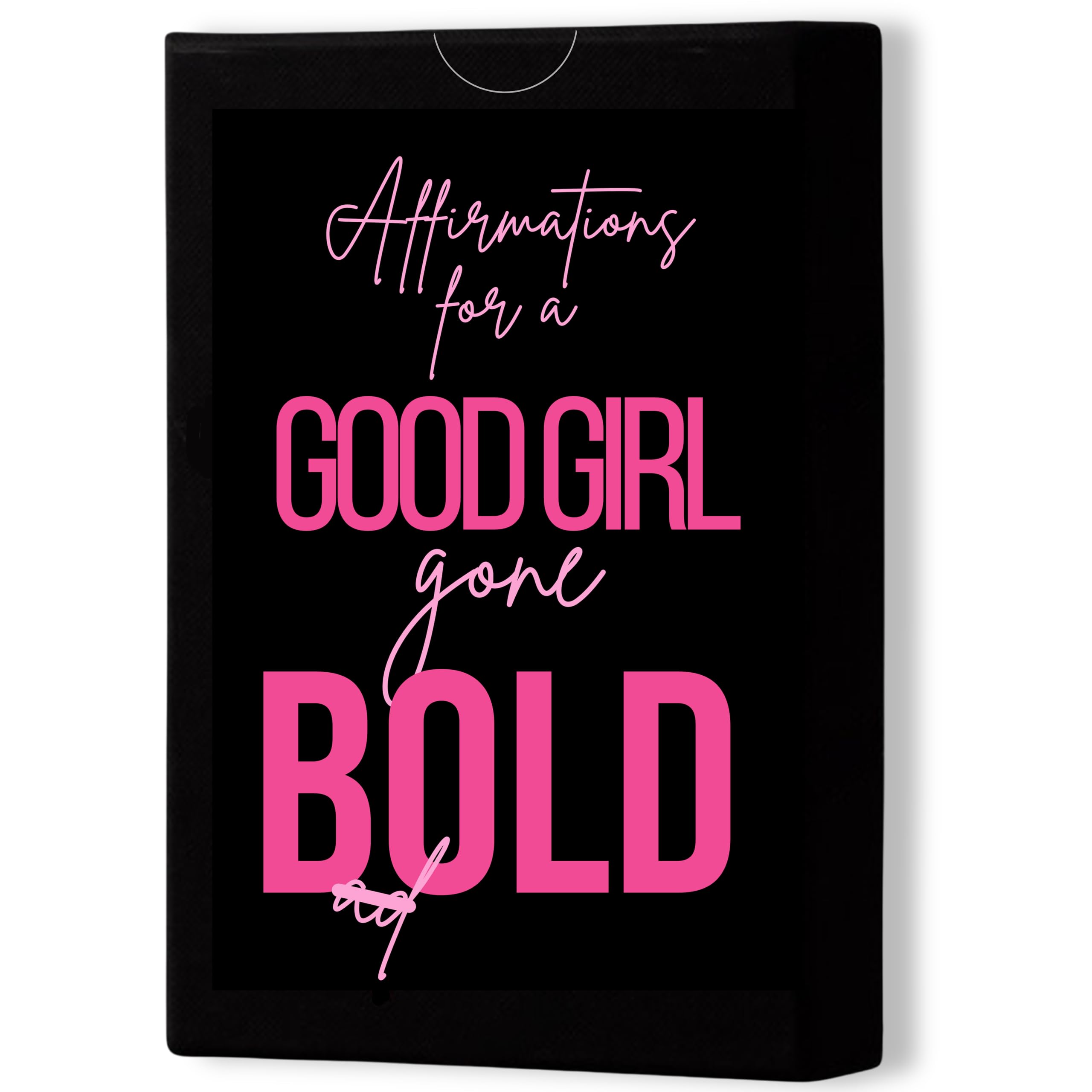 Fervora Affirmation Cards for a Good Girl Gone Bold - 52 Affirmation Cards for Women - Self Care Gifts for Women - Mindfulness Card - Positive