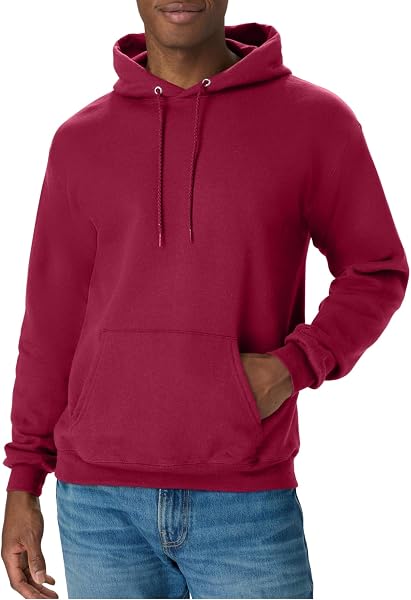 Hanes Men's Hoodie - EcoSmart Fleece Hooded Sweatshirt for Men & Women…