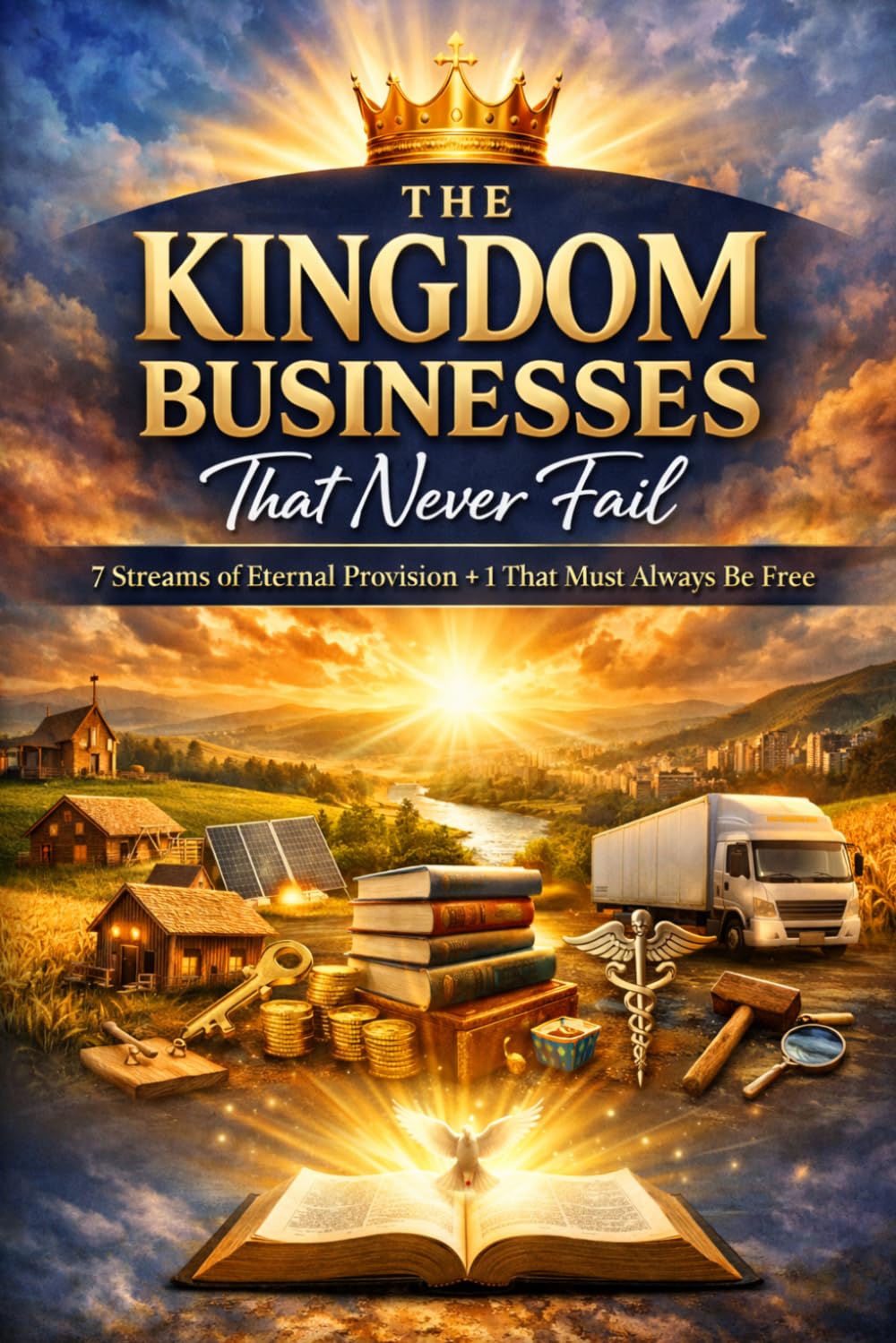 The Kingdom Businesses That Never Fail: 7 Streams of Eternal Provision + 1 That Must Always Be Free: Anchored in Scripture, Rooted in Spirit, Activated on Earth.