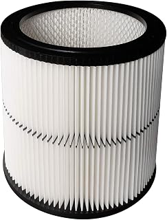 17884 Vacuum Cartridge Filter fit for Craftsman 9-17884 17935 17937 17920 shop vac Filter Replacement Part Fit 6 Gallon & Large Vacs