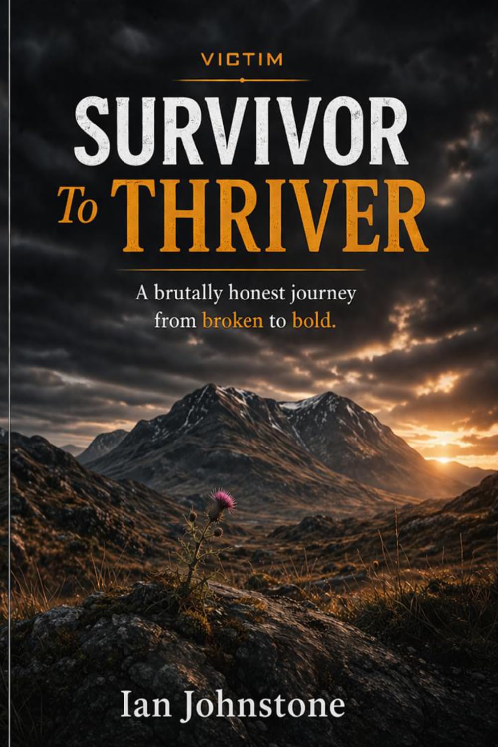 victim SURVIVOR TO THRIVER: A Brutally Honest Journey From Broken to Bold