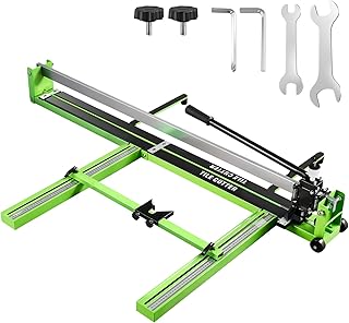 47" Manual Tile Cutter, Professional 1.4" Cutting Capacity Tile Cutter with Laser Guide, Tile Cutting Hand Tool with Anti-Slip Base for Precision Porcelain and Ceramic Tile Cutting (47 inch)