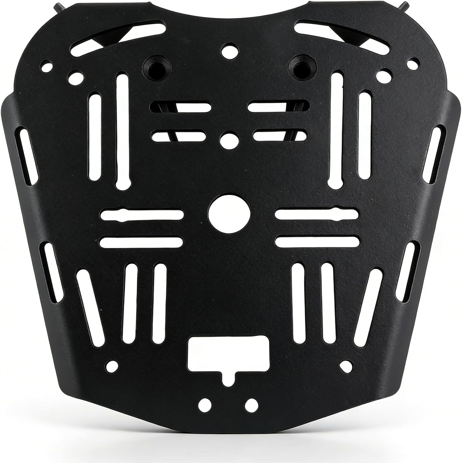 Pomya Top Case Mounting Plate for 368G 501G, Carbon Steel Tail Box Baseplate for Tail Box Trunk Luggage Racks