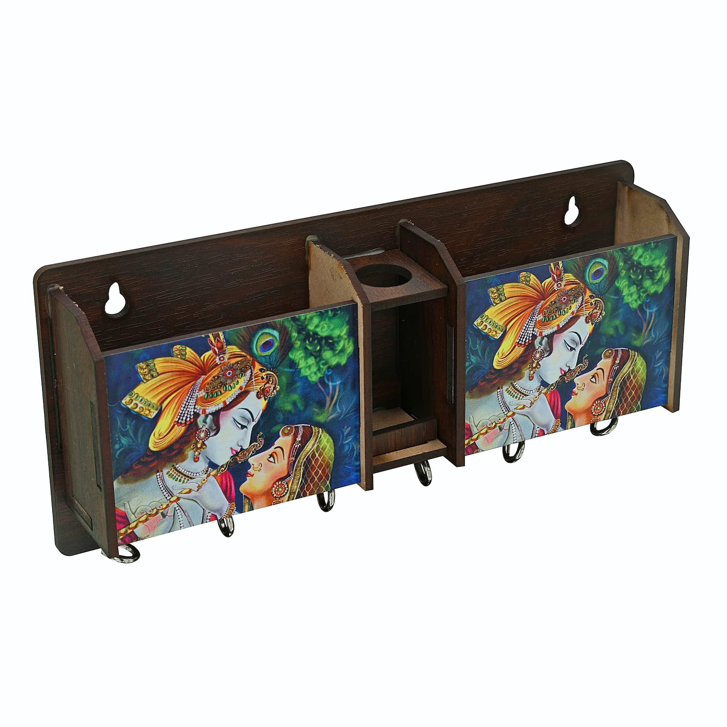 Radha Krishan Key Holder - Key & Mobile Organizer -2