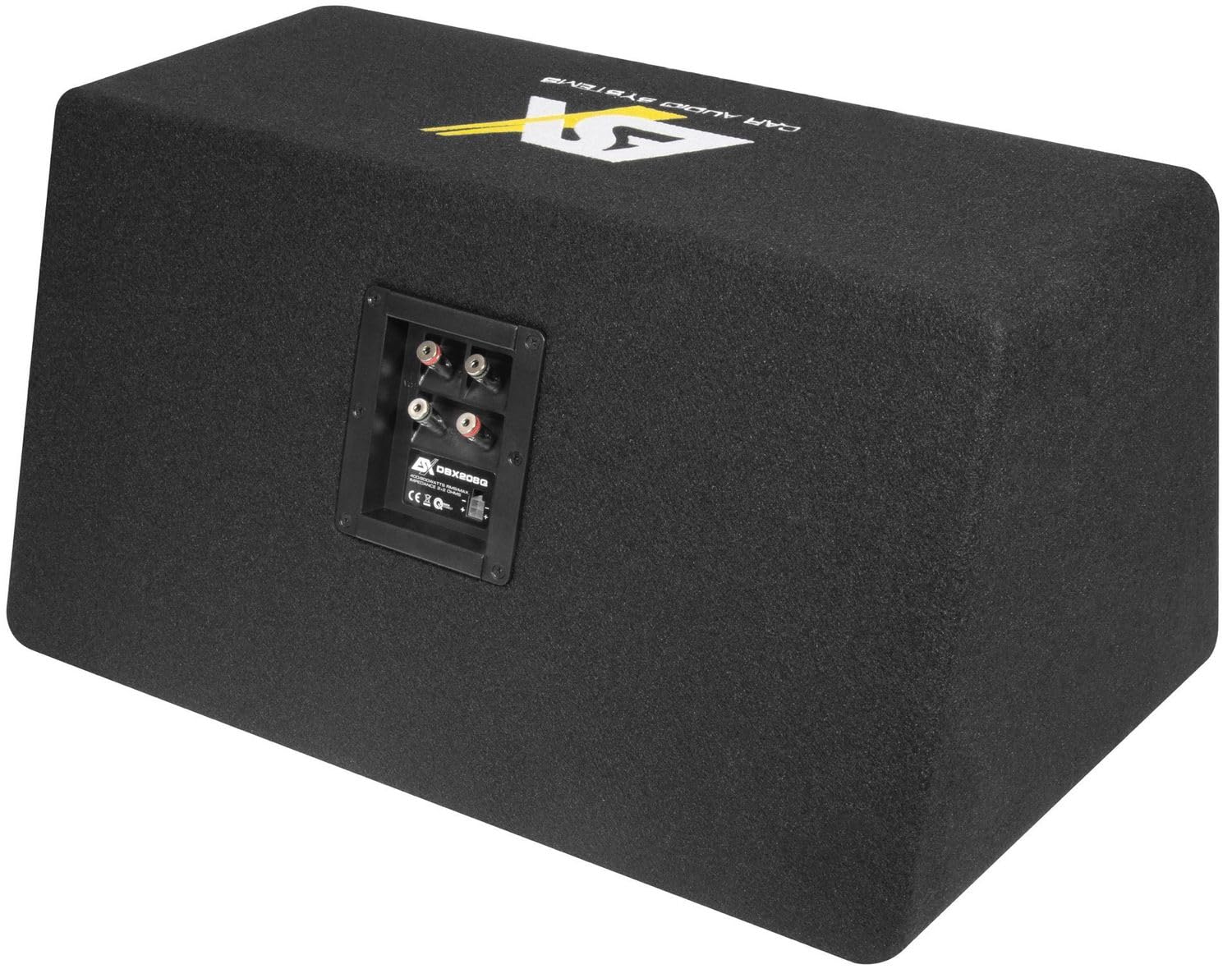 ESX DBX208Q | 2 x 20 cm (8') Dual-Bassreflex Subwoofer Gehäuse System