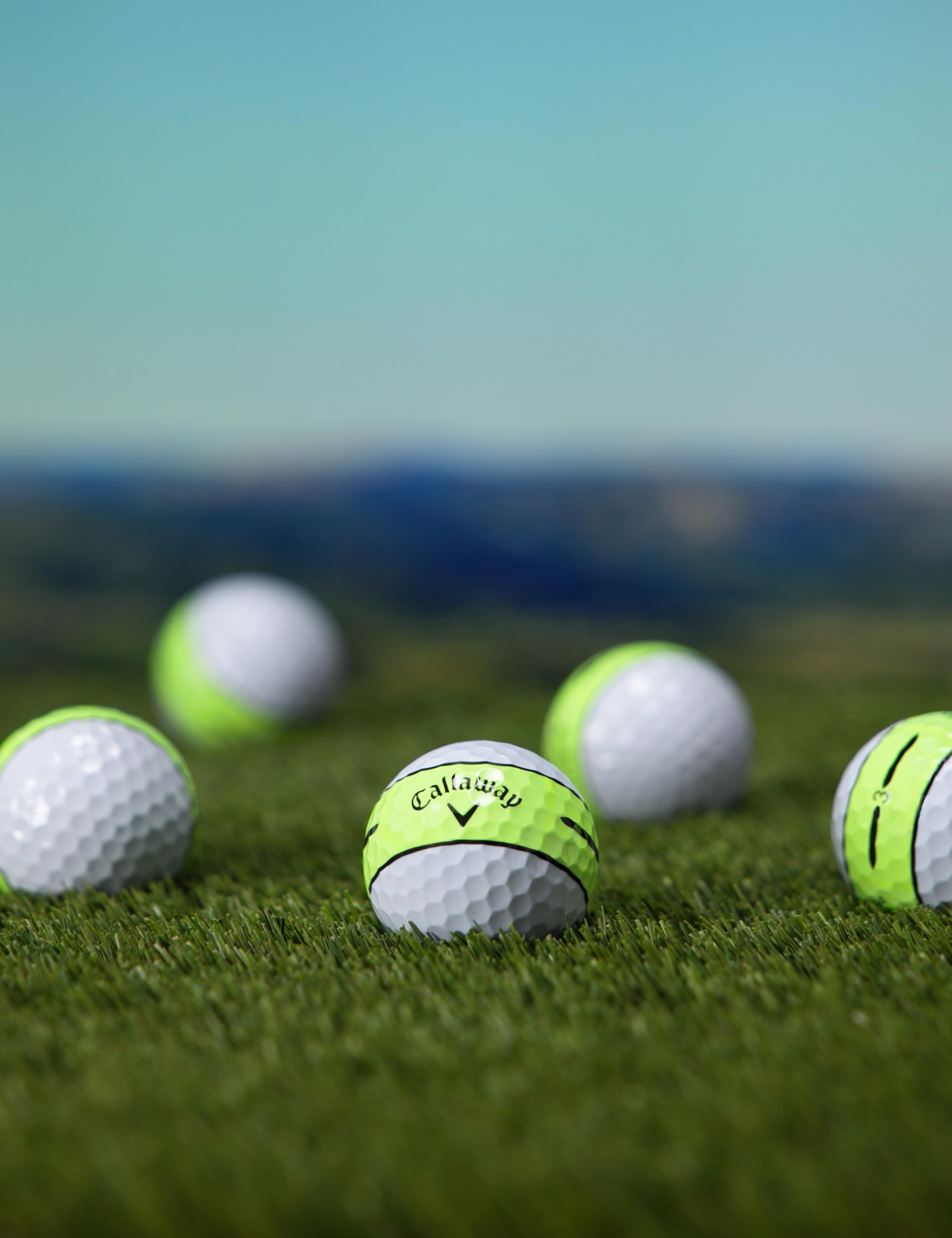 Callaway Chrome Tour X 360 Stripe Golfbälle