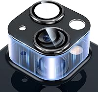 Vista 34 de Uyiton Protector de lente de cámara compatible con iPhone 17, no es fácil de romper, fuerte absorción, compatible con fundas, cubierta de pantalla
