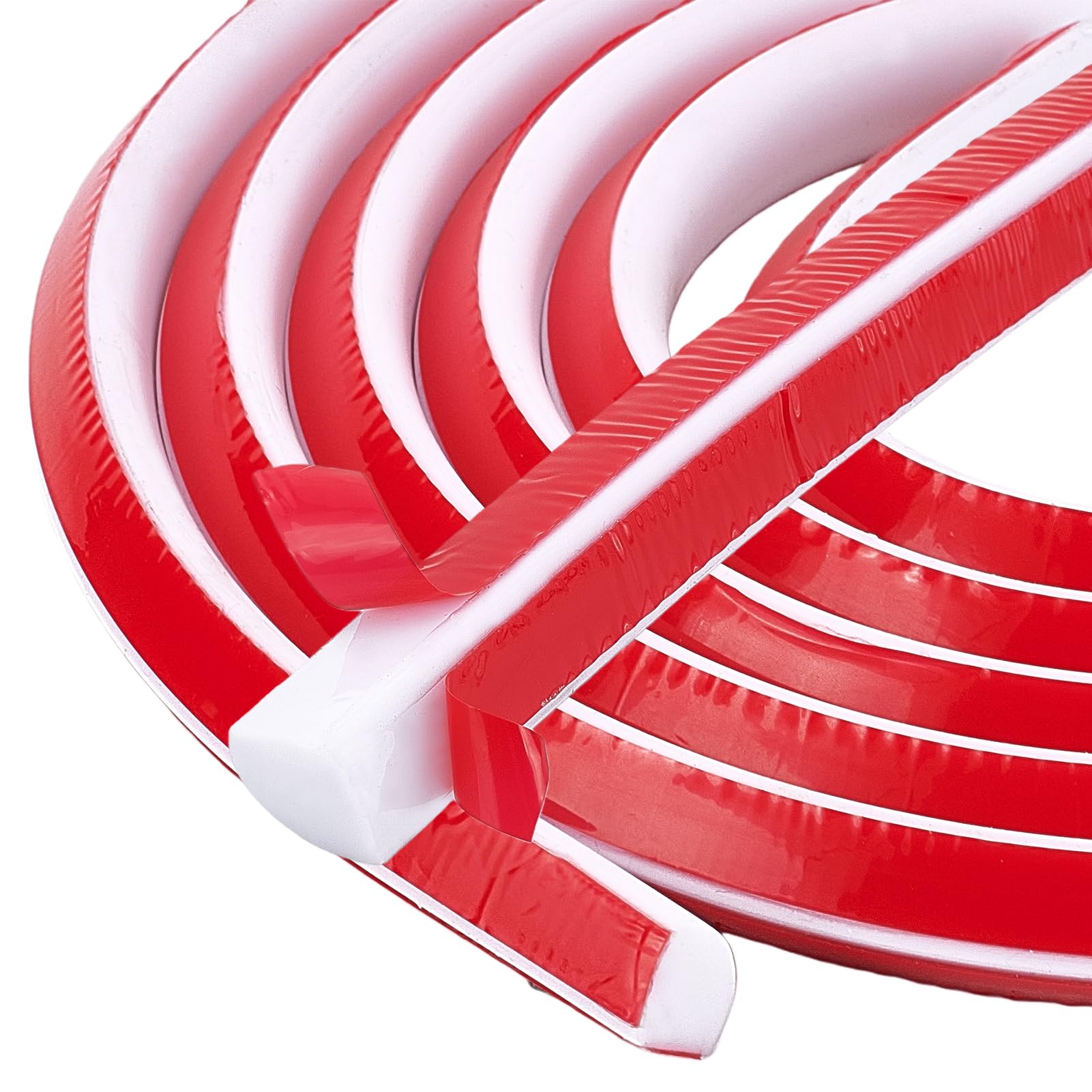 Bordure adhésive en silicone pour cadre de miroir et moulure murale 3m