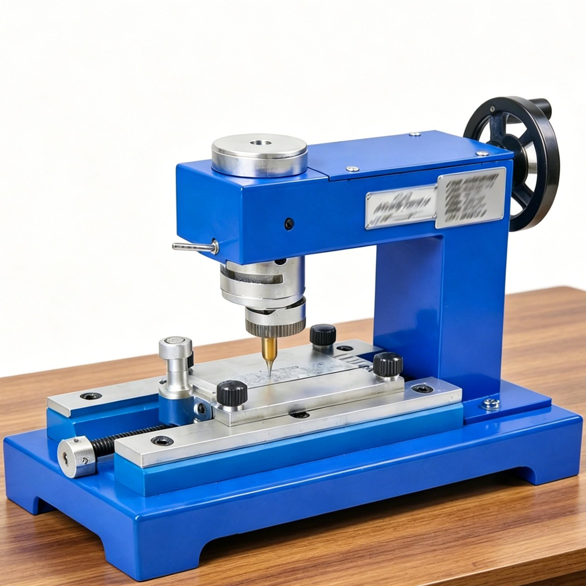 Apparecchiatura di prova di adesione del rivestimento per l'adesione del film della vernice su metallo, legno, pannelli di plastica | Azionamento meccanico manuale | Banco da lavoro 50x120mm