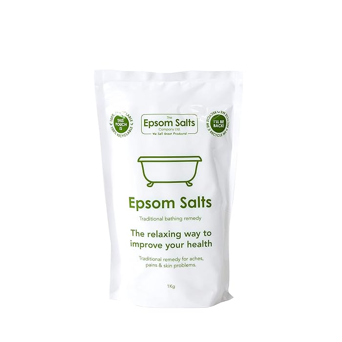 Buy Epsom Salts Medical Grade Resealable Pack, 1 kg Online at