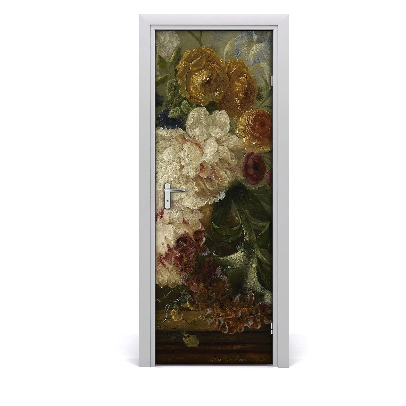 Décoration étiquette imperméable pour la porte autocollante 85x200