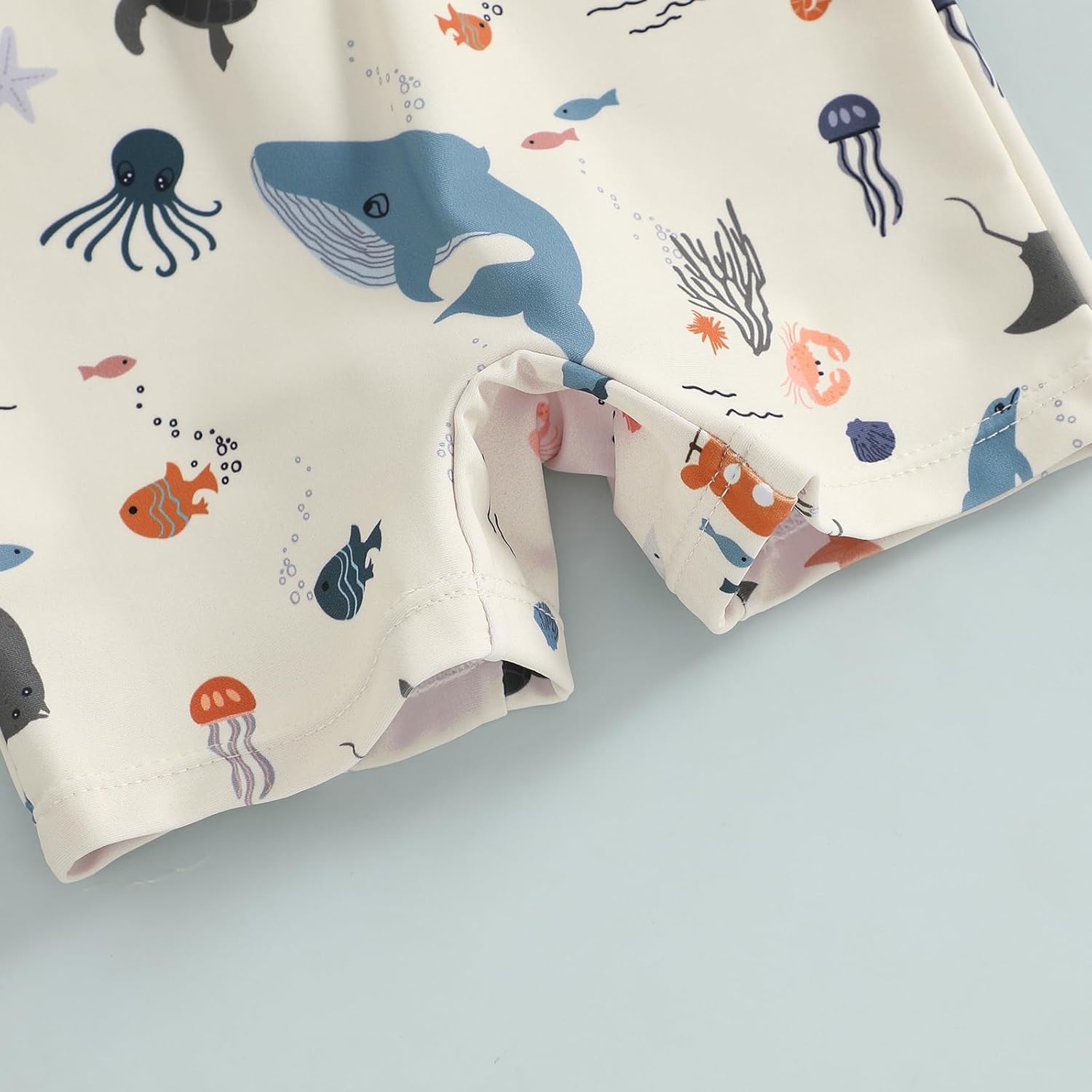 Hnyenmcko Baby/Toddler Boy Rash Guard Swimsuit Long Sleeve One Piece Zipper Swimwear Sunsuit Infant Bathing Suit Beachwear - Image 5