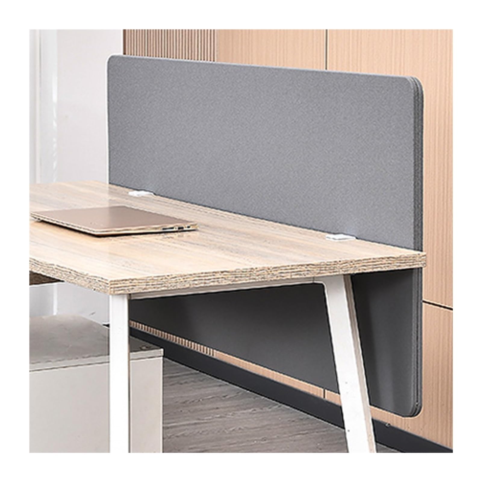 LWJSOCP Desk Partition Soundproof Acoustic Divider for Privacy and Noise Reduction Gray 50x60cm/3pcs