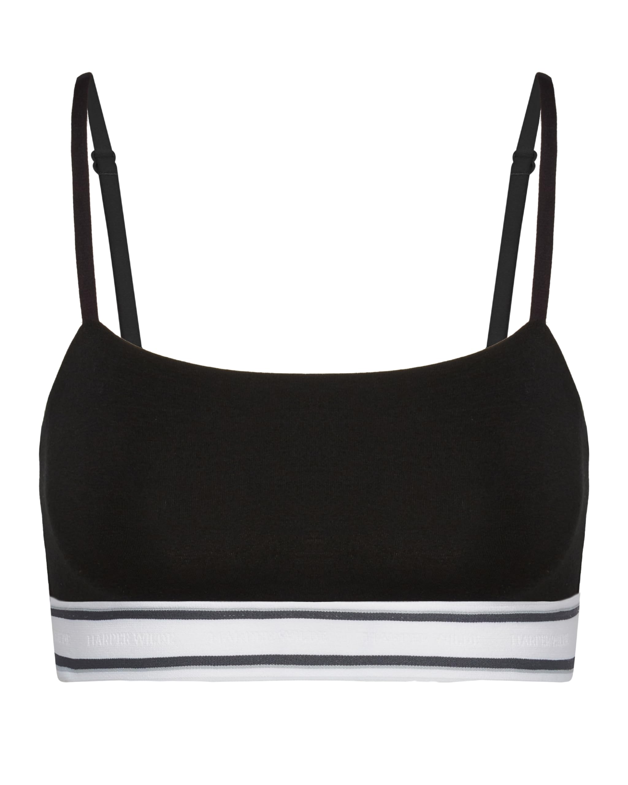 Harper Wilde Cloud Cotton Bandeau Bralette - Ultra-Soft Adjustable Strap Bralette
