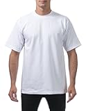 Pro Club Men's Heavyweight Cotton Short Sleeve Crew Neck T-Shirt