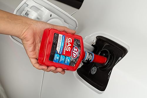 Miniatura 3 de STP Tratamiento de gas, limpiador del sistema de admisión de combustible, evita la congelación de la línea de combustible. Evita la acumulación de