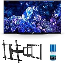 Sony XR48A90K 48" 4K Bravia XR OLED High Definition Resolution Smart TV with a Walts TV Full Motion Mount for 43"-90" TVs and Walts HDTV Screen Cleaner Kit 2022