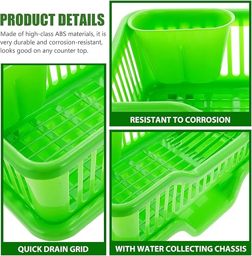 Miniatura 8 de Ipetboom Escurridor de platos 1 juego de escurridor de platos para encimera de cocina estante de secado de platos para escurridor de platos