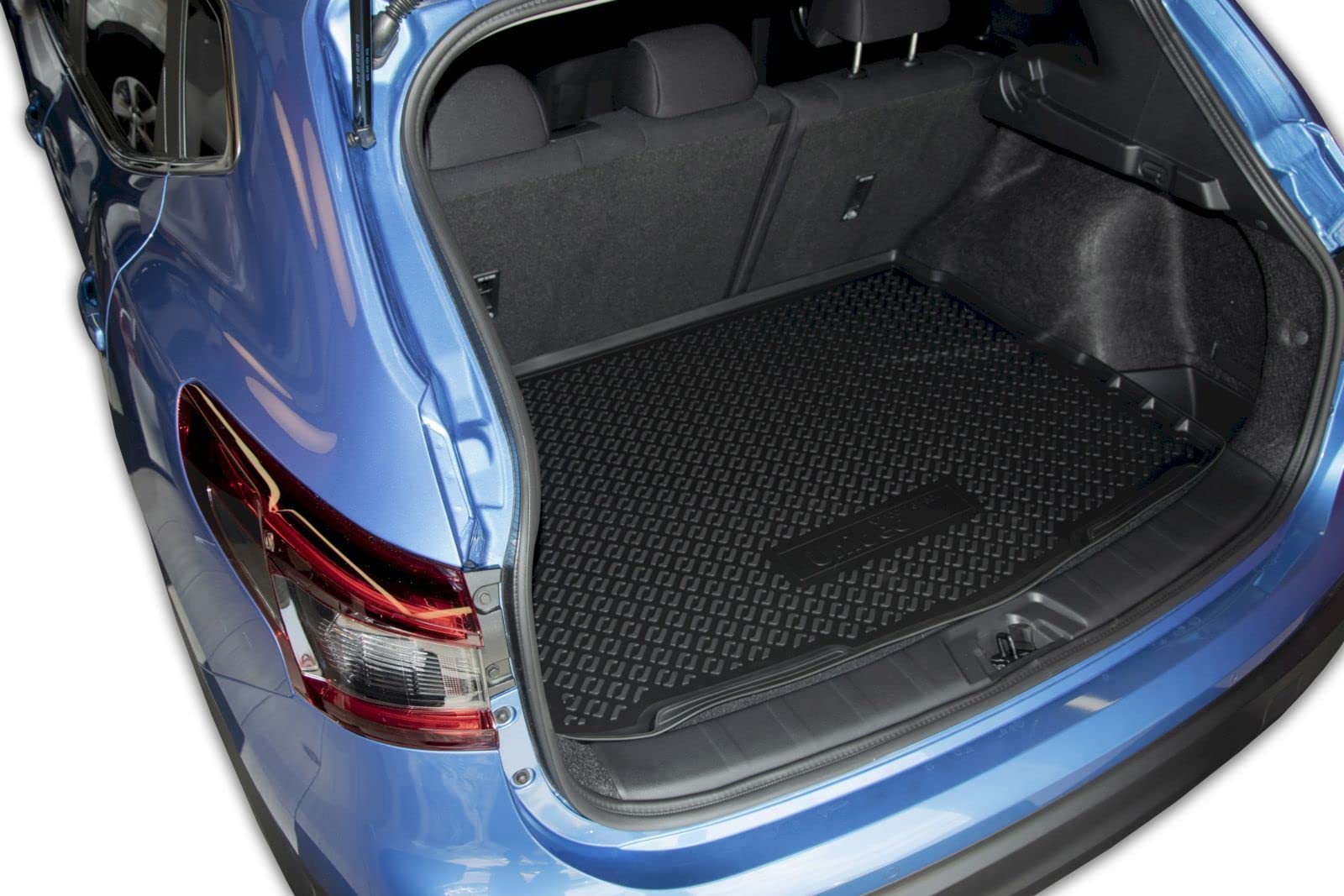J&J AUTOMOTIVE | Alfombrilla de Goma para Maletero de Coche específica para Qashqai J11 2014-2021, Antideslizante, Ajuste, Borde Alto de 2 cm, Alfombrilla Protectora para el Maletero,
