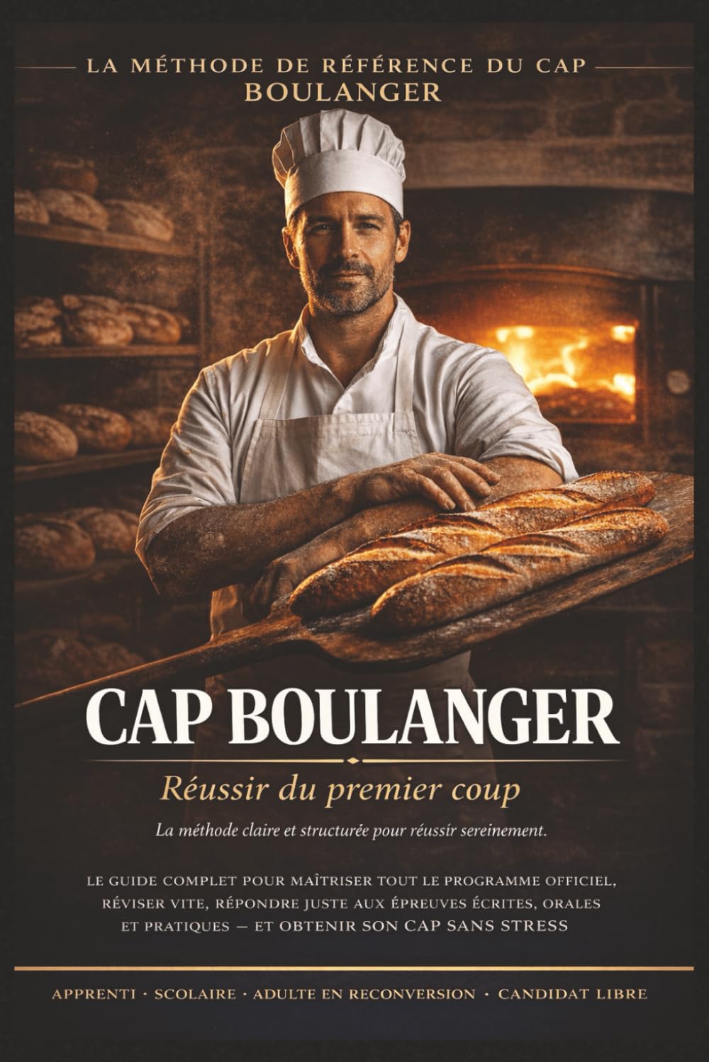 CAP BOULANGER – RÉUSSIR DU PREMIER COUP: Le guide complet pour comprendre le programme, réviser efficacement, éviter les erreurs éliminatoires et réussir les épreuves du CAP Boulanger