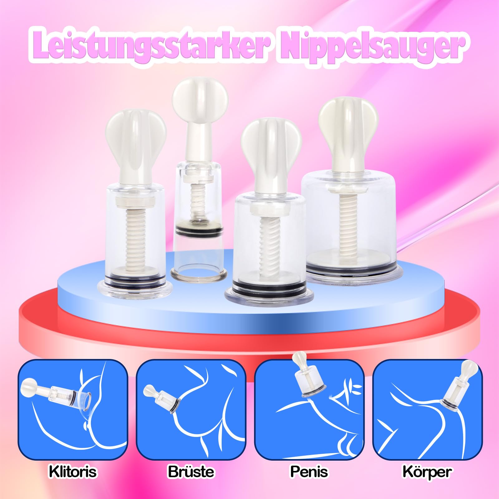 Jouets de Mamelon Suceurs Aspirateur De Clitoris Pour Femme Sextoy Clitoridien Ventouses Womanizer Clitoris TéTons Homme Pompe à Puissante Lot 2