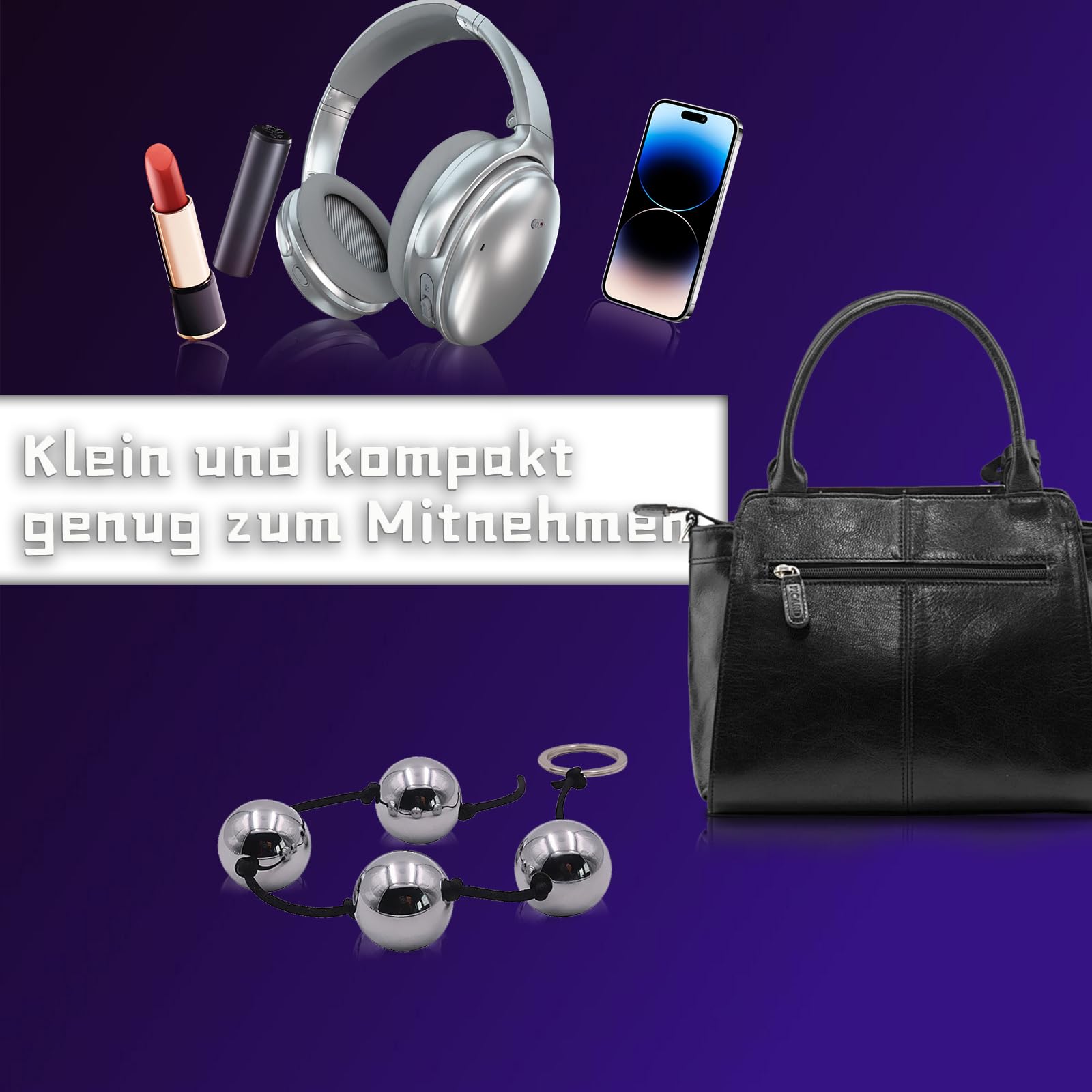 Boules Anales Extra Large avec 4 Perles Analplug Métal Chaîne Anale Jouets Sexuels Pour Homme