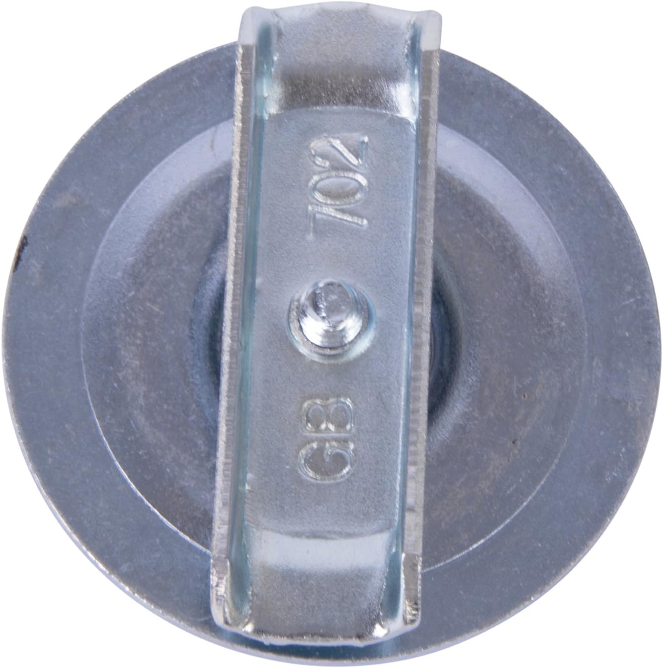 Gardner Bender KO702C Metal Knockout Seal, ¾ Inch Conduit Size, Marked Size, Rust-Proof Galvanized Steel, 16 AWG Steel, ⅜ Inch Thread, Embossed - Self Centering, For Knockout Punch / Die Conduit, Cover, 3 Pk. , Gray