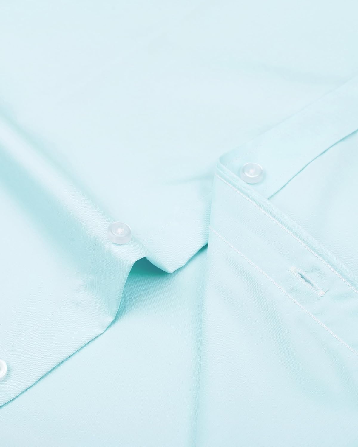 J.VER Men's Dress Shirts Solid Long Sleeve Stretch Wrinkle-Free Formal Shirt Business Casual Button Down Shirts thumbnail